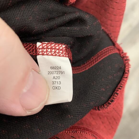 Alaskan Hardgear Pullover Mens Large Red 1/4 Zip Outdoor Bear Paw Logo Duluth - Picture 4 of 7